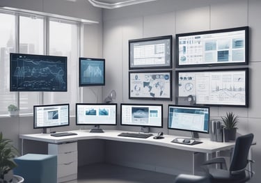 white and black abstract painting