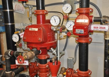 Wet and Dry sprinkler inspections in accordance with NFPA 13, 13D and 13R standards