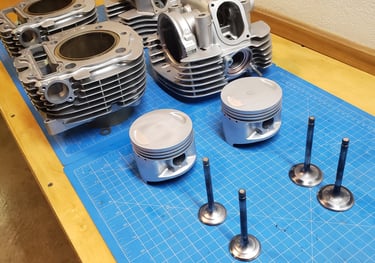 Virago 920 Vapor Blasting Results