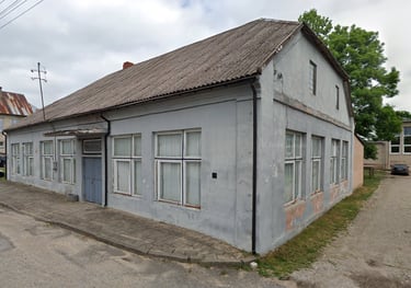Buvusi Vabalninko žydų vasarinė sinagoga / Buvęs Vabalninko sinagogų pastatų komplekso vasarinės sin