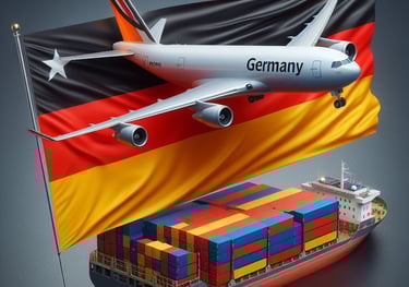 envios de alemania a chile de carga aerea y maritima