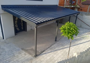 nadstresnice, celicna konstrukcija, krovni paneli, oluci, opsivka