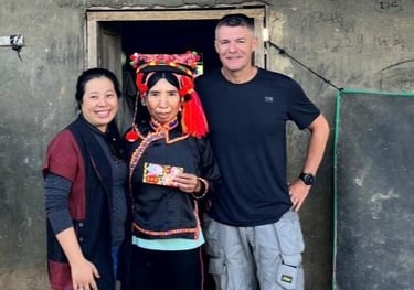 Ethnic minority woman Lai Chau North Vietnam