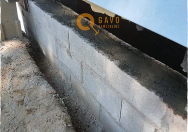 Refuerzo de muros  - remodelación Gastonia NC - Gavo Remodeling Llc