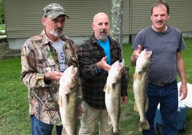 Reel Kaos catching trophy walleye on lake erie