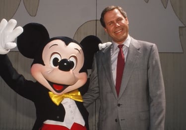 Mickey Mouse and Eisner