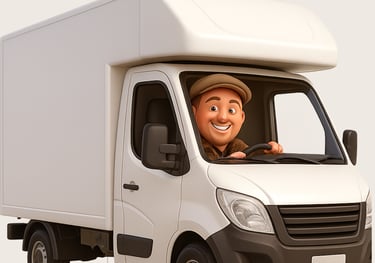 man with a van