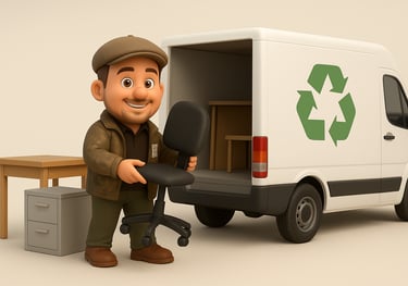 recycling-office-furniture-in-action