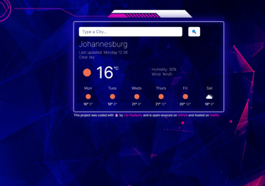 Weather App - JavaScript