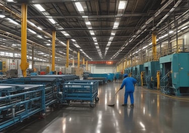 A curved facade covered in white latticework