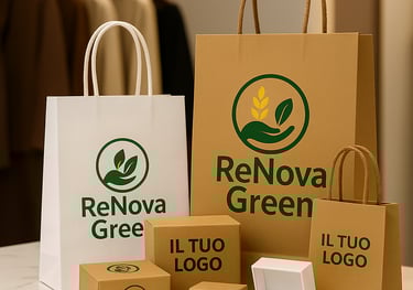 Nachhaltige Produkte Ökologisches Packaging und innovative Papiere – ReNova Green