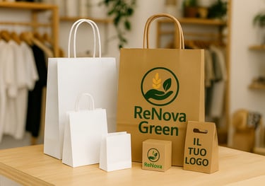 Packaging eco per ristoranti, hotel ,e-commerce 