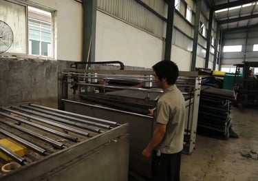 Foam cutting and trimming into fitness accessory component sizes