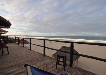 Fatima's beach bar and restaurant, Tofo beach, Praia do Tofo, Mozambique