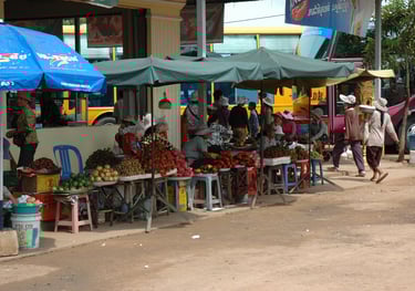 comfort stop to Siem Reap from Phenom Penh, Cambodia