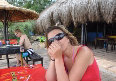 Fatima's restaurant, tofo beach, Praia do tofo, Mozambique
