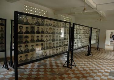 Tuol Sleng Genocide museum, S21, phnom penh, cambodia