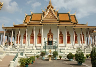 The Royal Palace of Cambodia, Phnom Penh, Cambodia