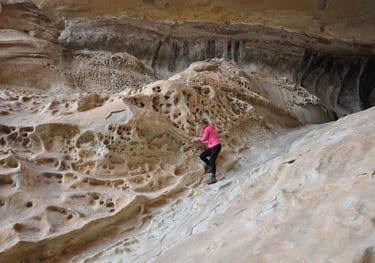 Holkrans Hike and Caves, Golden Gate Highlands National Park, South Africa