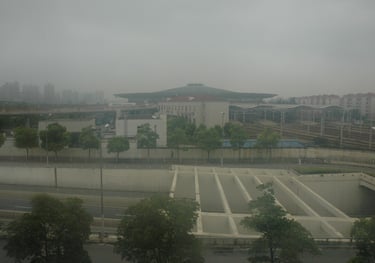 View of shanghai south railway station, shanghai, China