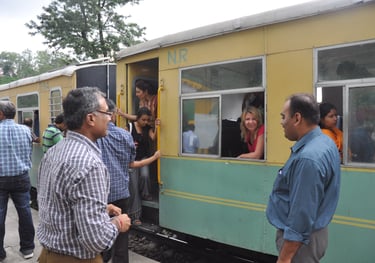 Kalka - Shimla Toy train, Shimla, Himachal Pradesh, India