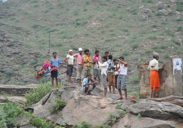on the way to Ajmer, Rajasthan, India