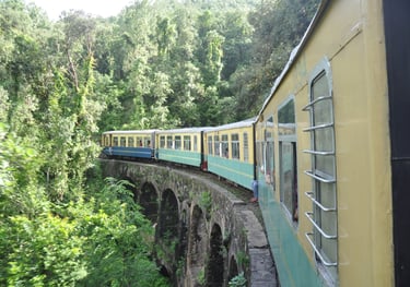 Kalka - Shimla Toy train, Shimla, Himachal Pradesh, India