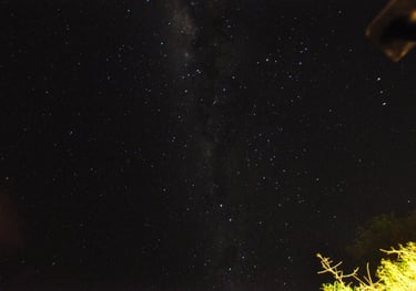 starry Sky, Thendele Upper Camp, Drakensberg Amphitheatre, South Africa