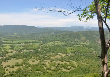 viewpoint from the  Barra Honda National Park, Costa Rica