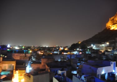 rooftops of Jodhpur, Rajasthan, India
