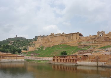 Amber Fort, or Amer palace, Jaipur, Rajasthan, India