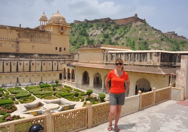 Amber Fort, or Amer palace, Jaipur, Rajasthan, India