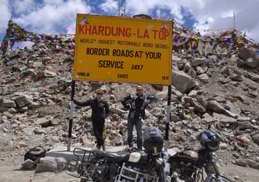 Khardung LA, Leh, India