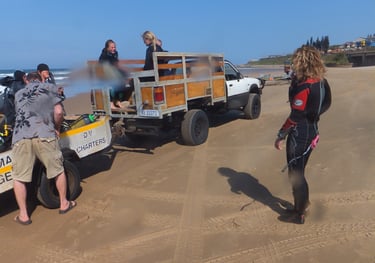 Ilfracombe beach, umkomaas, south africa