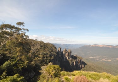 The Three Sisters at Katoomba, Blue Mountains, Australia