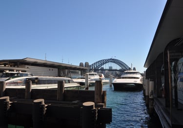 Circular quay, Sydney harbour, Australia
