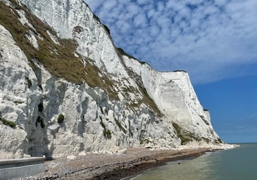 the white cliffs of dover