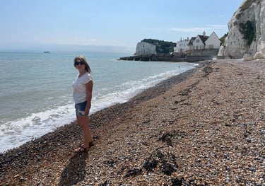 the white cliffs of dover