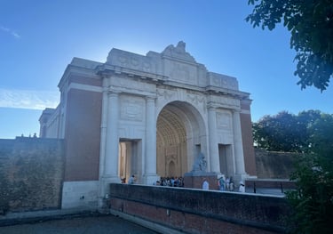The Menin Gate, Ypres, Belgium