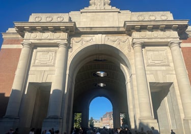 The Menin Gate, Ypres, Belgium