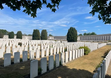 Tyne cot war memorial and cemetery, belgium