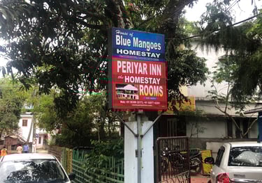 The Periyar inn, Kumily, Kerala, India