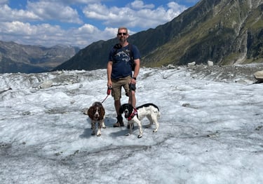 argentier glacier walk, chamonix, France