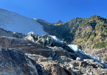 The Bossons Glacier, Chamonix, France