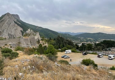 Sisteron, along the Napoleon Route, France