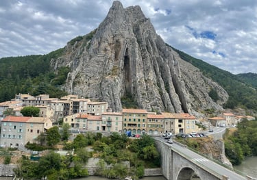 Sisteron, along the Napoleon Route, France