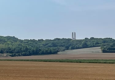 Canadian National Vimy Memorial., Vimy Ridge, Western Front, France