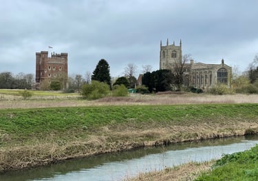 Tattershall castle and the Holy trinity Collegiate church