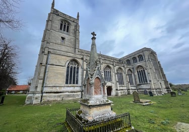 the Holy Trinity Collegiate church, Tattashall