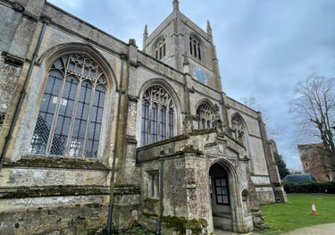 the Holy Trinity Collegiate church, Tattashall